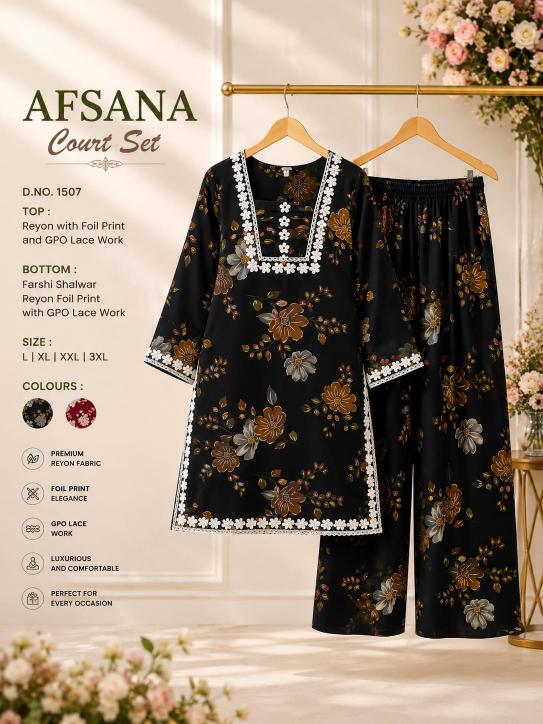 Afsana sachi coord set cloth wholesale online